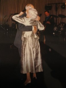 Perhaps their last dance, at my nephew's wedding in 2001.