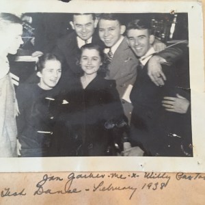 Sara Lee and her gaggle of guys