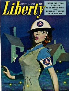 Rosie the Riveter ain't got nothing on this chick.