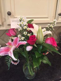 Mother's Day morning, 9 AM delivery from my girl.